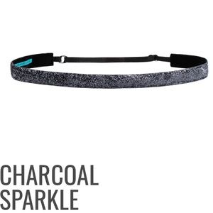 4/$25 Mavi Bandz Charcoal Sparkle Headband